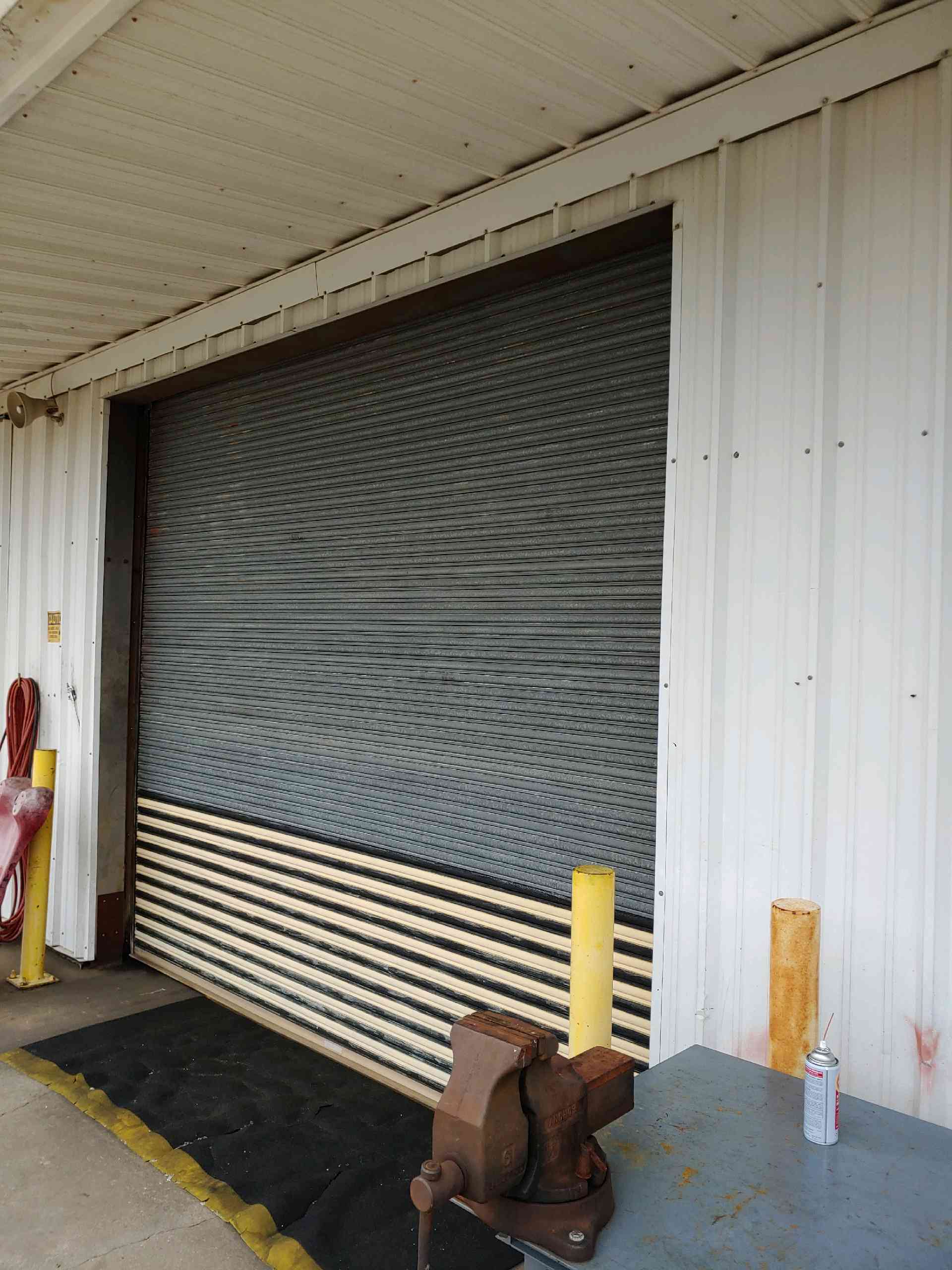 Commercial garage door installation 2
